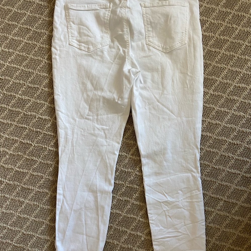 Not Your Daughter’s Jeans Optic White Ami Skinny Size 12 - Picture 3 of 4